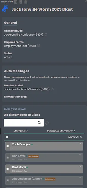 My Crew Builder Storm Blast Screenshot